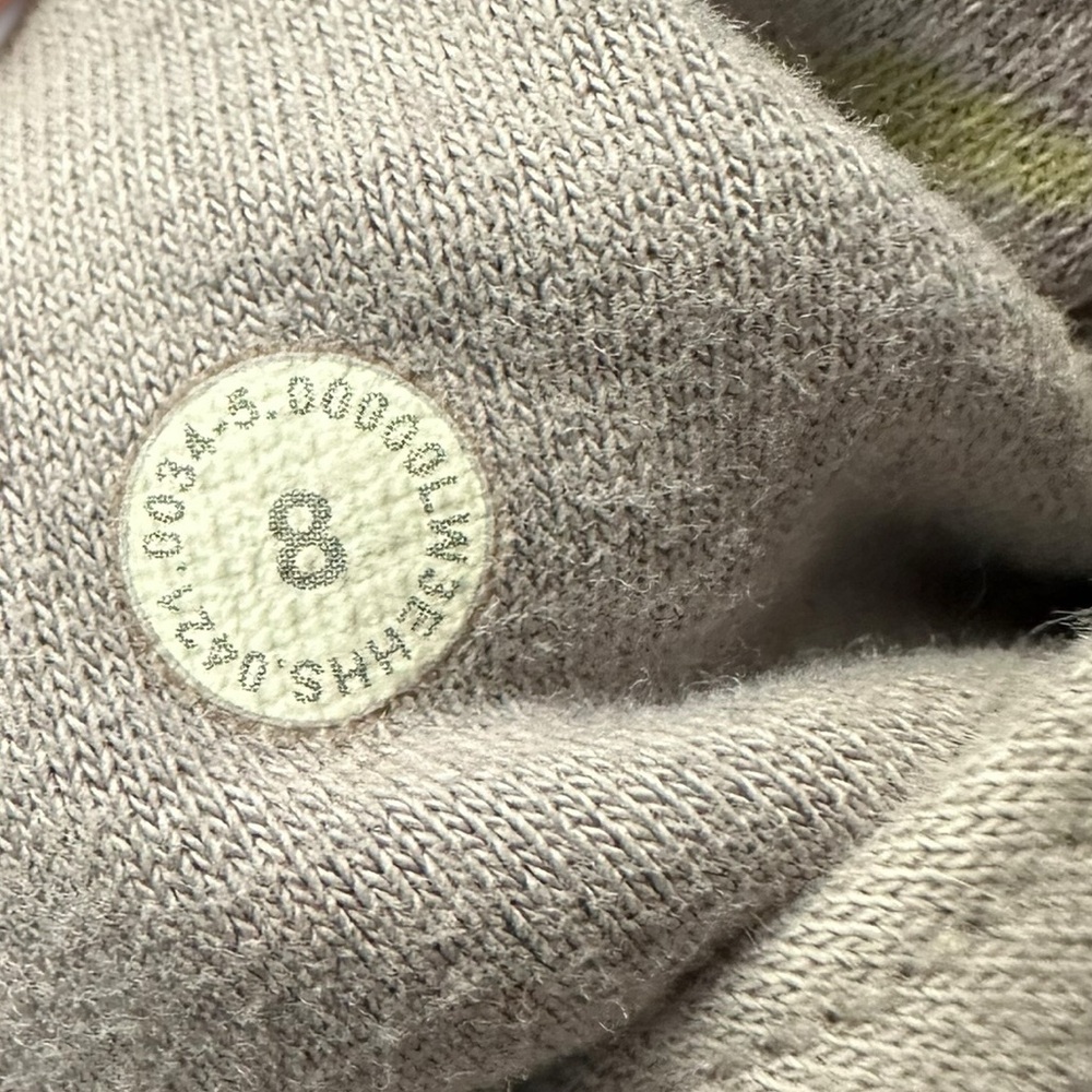 Lululemon All Yours Hoodie Size 8 Orbital Tie Dye Mauve Grey - Picture 10 of 10